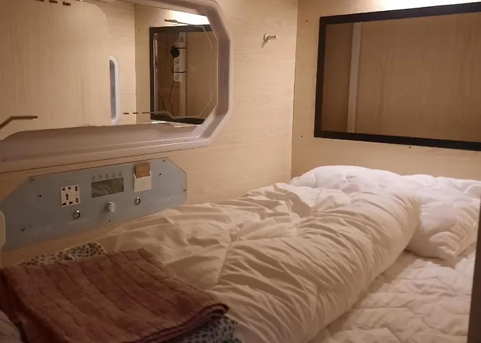 Sleeping Capsule In A Shared